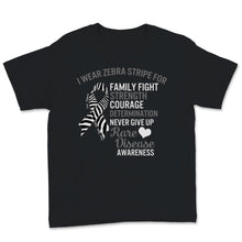 Load image into Gallery viewer, I Wear Zebra Stripe for Family Fight Strength Rare Chronic Disease
