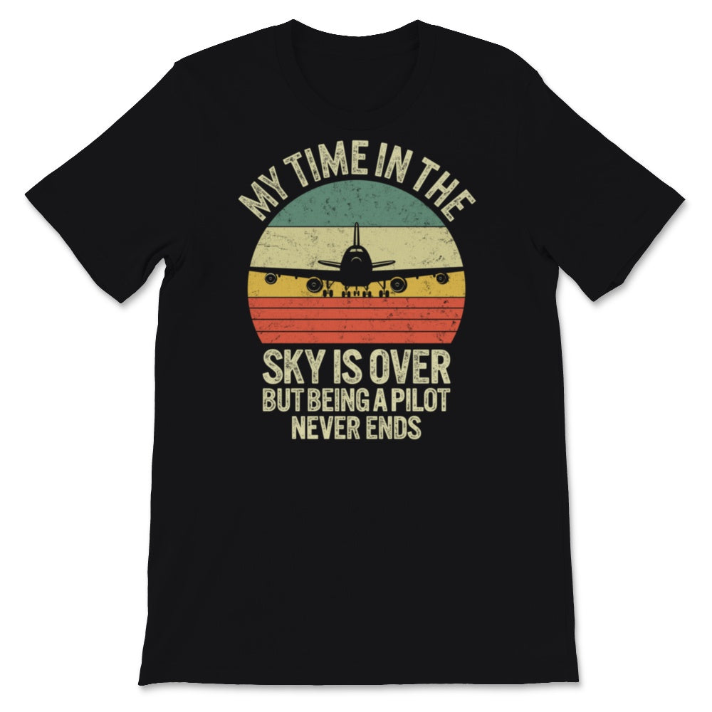 Retired Pilot Shirt, Funny Retirement 2021 Gift For Men Copilot,