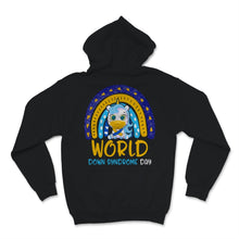 Load image into Gallery viewer, World Down Syndrome Day Awareness Shirt Lover Blue And Yellow Ribbon
