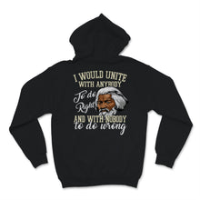 Load image into Gallery viewer, Frederick Douglass Quote Unite Do Right Nobody Do Wrong Black History
