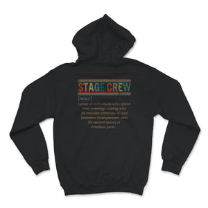 Stage Crew Definition Shirt, Stage Tech Crew, Theater, Stage Crew