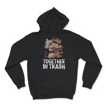 Load image into Gallery viewer, Together In Trash, Cute Opossum And Raccoon Hug, Couple Matching
