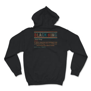 Black King Definition Shirt, African American, Gift for Black Man,