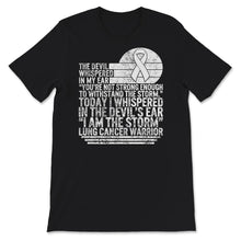Load image into Gallery viewer, Lung Cancer Warrior, I Am The Devil, Lung Cancer Awareness Shirt,
