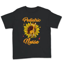 Load image into Gallery viewer, Pediatric Nurse Shirt, Cute Giraffe Lover, Gift For Women, PEDS Nurse
