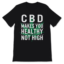 Load image into Gallery viewer, CBD Makes You Healthy Not High Cannabidiol CBD Oil Awareness Gift
