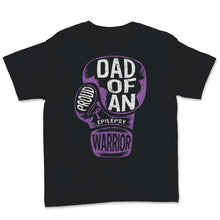 Load image into Gallery viewer, Epilepsy Awareness Proud Of Dad An Seizure Disorder Warrior Purple
