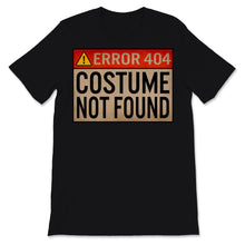 Load image into Gallery viewer, Halloween Vintage Error 404 Costume Not Found Witch Funny Gift For
