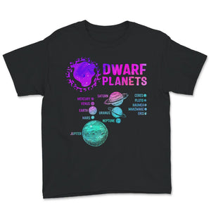 Solar System Planets, Solar System Dwarf Planets, Science Space Shirt