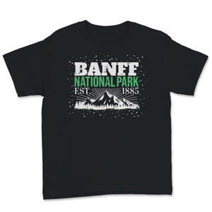 Banff National Park Canada Souvenir Conservation Retro Vintage Est