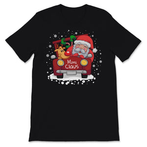 Mimi Claus Truck Christmas Santa Hat Family Matching Pajama Women Gift