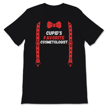 Load image into Gallery viewer, Valentines Day Shirt Cupid&#39;s Favorite Cosmetologist Funny Red Bow Tie
