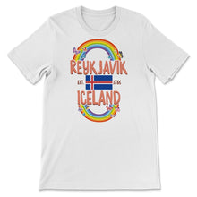 Load image into Gallery viewer, Iceland Shirt, Reykjavik Iceland, Vintage Reykjavik Iceland Souvenir
