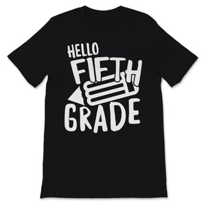 Hello Fifth Grade Student Teacher Back To School Pencil Gift For