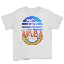 Load image into Gallery viewer, Aruba Paradise Beach Shirt, Summer Holiday Tee, Gift for Beach Lover,
