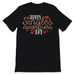 Happy Singles Awareness Day Leopard Trendy Pattern Anti Valentines
