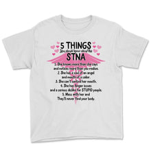 Load image into Gallery viewer, STNA Shirt, 5 Things You Should Know About This STNA, Nurse Gift Idea
