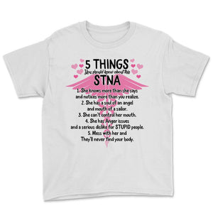STNA Shirt, 5 Things You Should Know About This STNA, Nurse Gift Idea