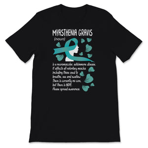 MG Awareness Shirt, Myasthenia Gravis Definition Neuromuscular