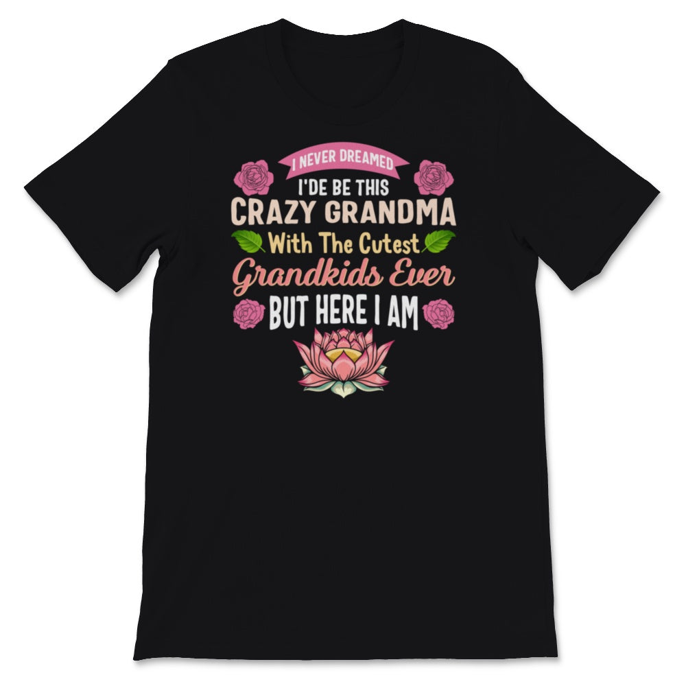 Grandma Shirt, Funny Mother's Day Gift, I Never Dreamed I'de Be This