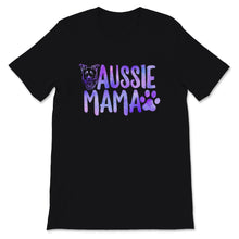 Load image into Gallery viewer, Aussie Mama Shirt Funny Australian Shepherd Herding Dog Mom Dad Gift
