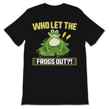 Load image into Gallery viewer, Funny Let The Frogs Out Plague Pesach Passover Cute Graphic Frog
