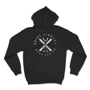 Saint Bernard of Montjoux Shirt, Snow Ski Gifts, Winter Skiing Saint,