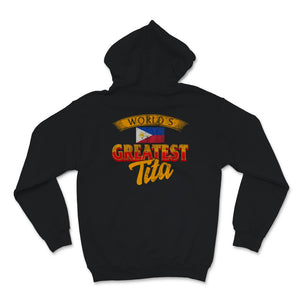 Funny Filipino Shirt, World's Greatest Tita Shirt, Auntie To Be,