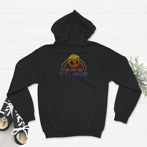 100 Days And Still Poppin, Funny 100 Days Of School Popcorn Tee,