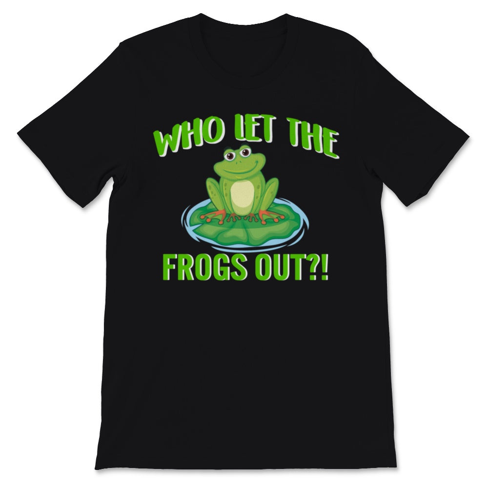 Funny Let The Frogs Out Plague Pesach Passover Cute Graphic Frog