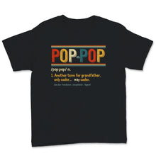 Load image into Gallery viewer, Vintage Pop Pop Definition Cooler Grandfather Father&#39;s Day Grandpa
