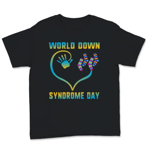 World Down Syndrome Day Awareness Socks Down Right Heart Love Perfect