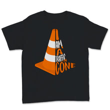 Load image into Gallery viewer, I Am A Traffic Cone Costume Easy Simple Halloween Costume Orange
