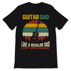 Guitar Dad Vintage Awesome Father's Day Gift for Player Musician