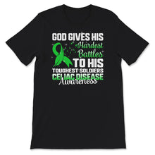 Load image into Gallery viewer, Celiac Disease Awareness Shirt, God Gives His Hardest Battles, Celiac
