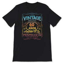 Load image into Gallery viewer, Hombre 60 cumpleaños, camiseta de cumpleaños de 60 años, trata este

