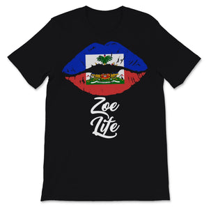 Zoe Life Lips Haitian Pride Perfect Haiti Flag Day Celebration May