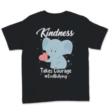 Load image into Gallery viewer, Unity Day Anti Bullying Kindness Takes Courage End Bullying Elephant
