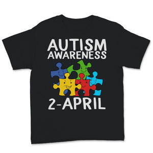 World Autism Awareness Day 2020 2 April Mom Dad Support Cute Puzzle