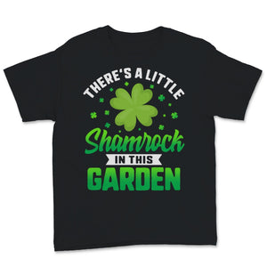 St Patricks Day Shirt Pregnancy Announcement There's A Little