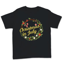 Load image into Gallery viewer, Christmas In July Wreath Door Decoration Xmas Tree Summer Celebration
