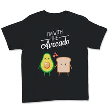 Load image into Gallery viewer, I&#39;m with the Avocado Toast Lover Cute Couple Halloween Costume
