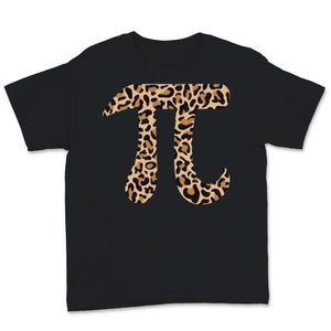 Pi Day Leopard Print Trendy Pattern Math Teacher Student Mathematics