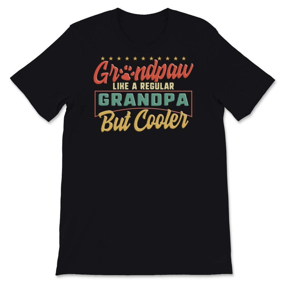Grandpaw Shirt Definition Like A Regular Grandpa But Cooler Vintage