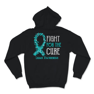 Fight For The Cure Ligma Awareness Blue Ribbon Butterfly Heart Loose