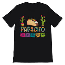 Load image into Gallery viewer, Mens Papacito Mexican Taco Cactus Sombrero Cinco de Mayo Gift for Dad
