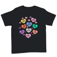 Load image into Gallery viewer, Nah I&#39;m Good Funny Anti Valentine&#39;s Day Shirt Colorful Hearts Single
