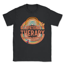 Load image into Gallery viewer, Occupational Therapy Shirt, Passion Purpose Possibility Tee, OT Gift - Unisex T-Shirt - Black
