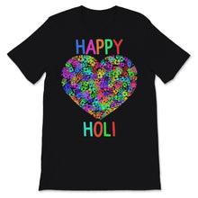 Load image into Gallery viewer, Happy Holi Colorful Heart Hands Print Colors India Dance Hindu Spring
