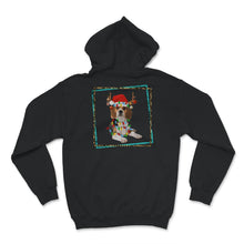 Load image into Gallery viewer, Happy Holidays Shirt, Beagle Christmas Tee, Santa Beagle Reindeer
